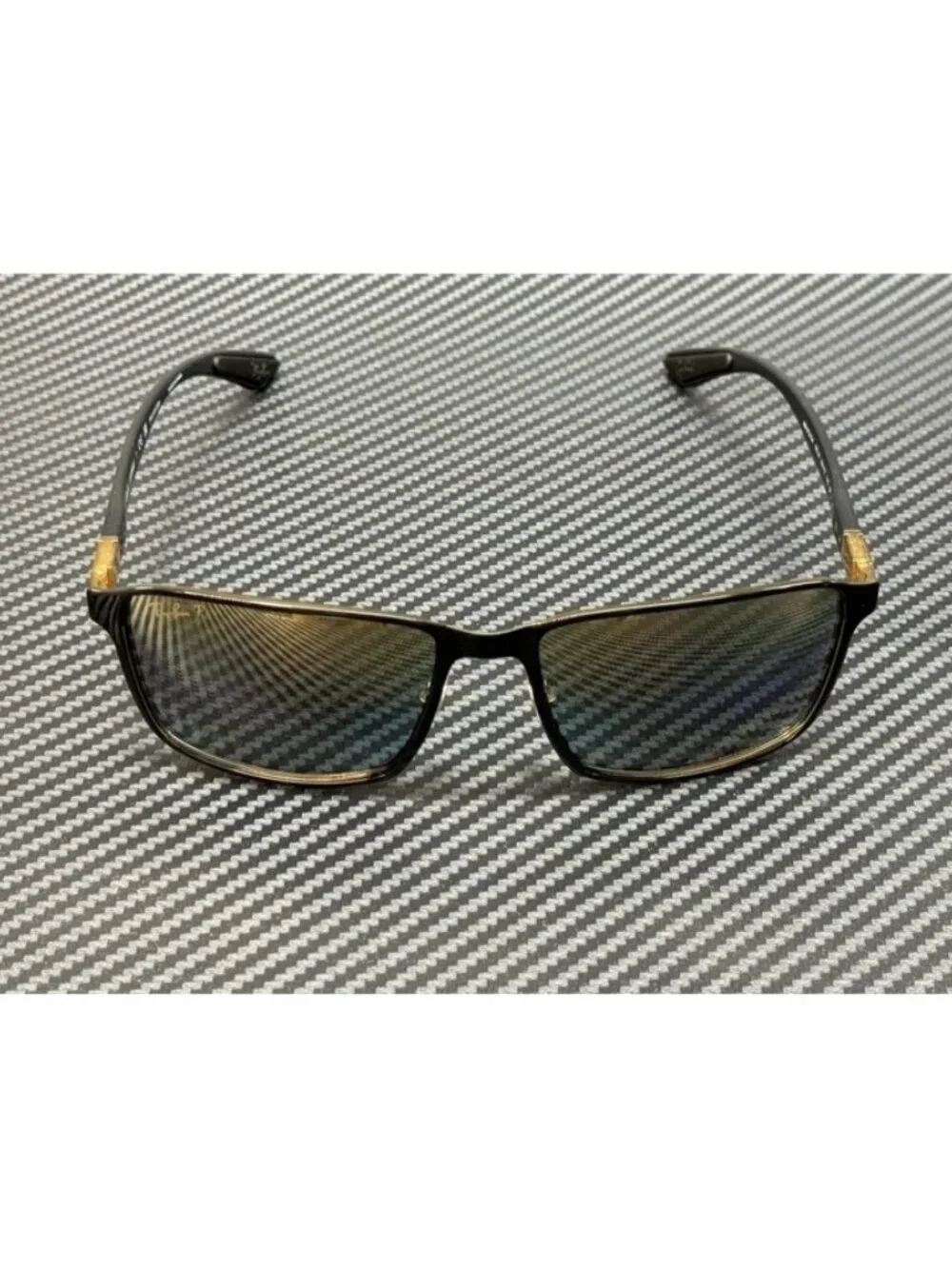 New Black Men Black Gold Sunglasses 59-17-145